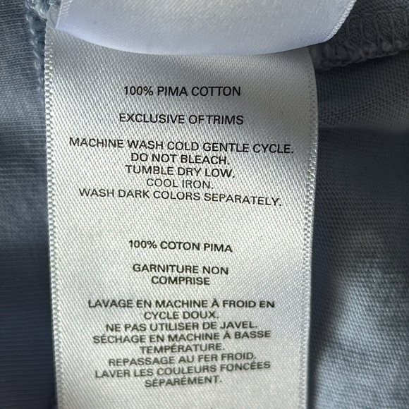 DU/ER Men's Light Blue Polo Shirt Size Large - Picture 5 of 5